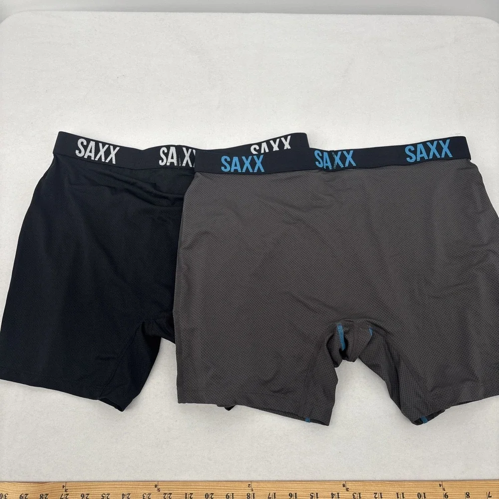 SAXX PRO Core Performance Mesh Ballpark pouch Boxer Brief XL  Set Of 2